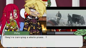 GATE reacts to [CHRISTMAS TRUCE - Sabaton] | Gacha Reaction