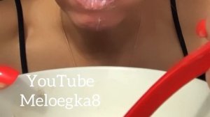 MUKBANG. Asmr. Меловой суп Песчанка . Мокрый мел красавчик