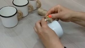 Мастер класс обмотки ручки  походной кружки