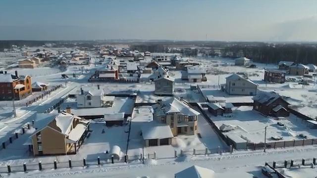 Земляничная поляна с высоты птичьего полета