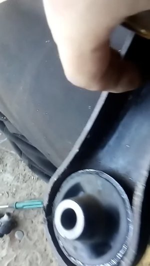 Как выпрессовать и запрессовать втулку рычага в гаражных условиях (1440p)