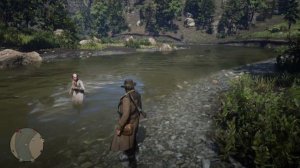 Безумный проповедник в Red Dead Redemption 2.