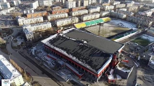 Новокузнецк 360, Арена Кузнецких Металлургов #Квадрокоптер #СВысотыПтичьегоПолета