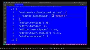 How To Change Background Color and Text Selection BG in VSCode (Visual Studio Code)