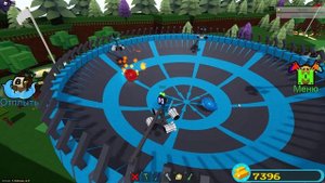 Играем на ОГРОМНОЙ БЛЕЙД АРЕНЕ в Лодки роблокс | Build a Boat roblox | Beyblade arena (Blade battle