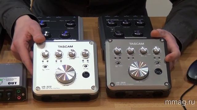 mmag.ru: Tascam audio interfaces video review смотреть онлайн