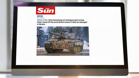 В Минобороны Британии опасаются, что танки Challenger попадут в руки российских военных