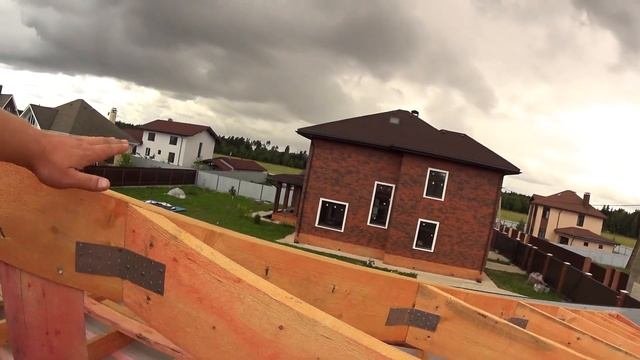 СТРОПИЛЬНАЯ СИСТЕМА СЛОЖНОЙ КРЫШИ ПО ЩЕЛЧКУ / РАБОТЫ ПО УСТРОЙСТВУ КРЫШИ В 2023 ГОДУ