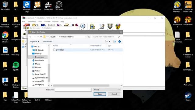Borderlands 2/TPS Badass Rank EDITOR + ALL Heads AND Skins смотреть онлайн