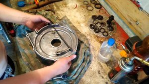 Сборка кожуха звезды ИЖ