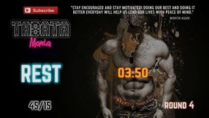 HiiT Workout music - 45/15 w/ TIMER - TABATAMANIA