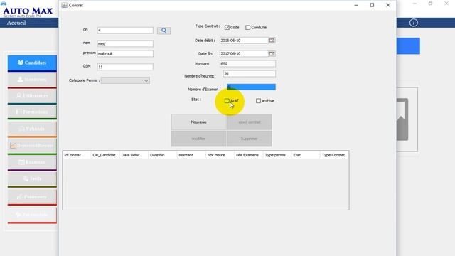 Projet Java#0: (Base de donnée, Ajout ,Modification , effacement , Images , Calendrier, смотреть онлайн