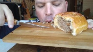 МУКБАНГ КУЛЕБЯКА с мясом | ОБЖОР Пироги Штолле