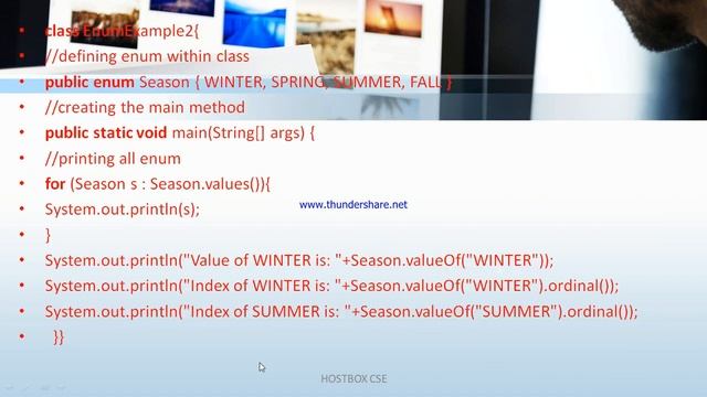 #10 Enum in Java/Core Java  with demo