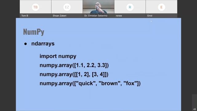 Basic Machine Learning Tools: Python, NumPy, Pandas & Jupyter Notebooks