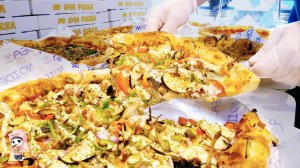 Как приготовить супер вкусную домашнюю пиццу - корейская уличная еда