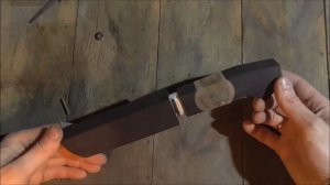 Нержавеющий ламинат с медью, торцевой дуб на рукояти.