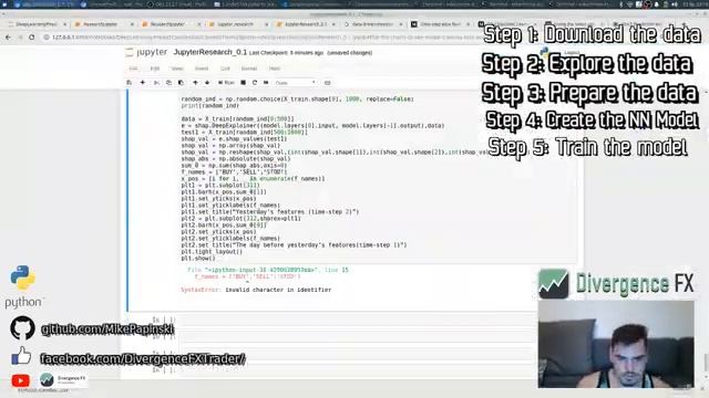 I coded neural network for forex prediction in 24h... смотреть онлайн