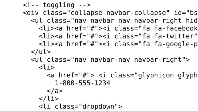 Code Review: Bootstrap 3 custom header смотреть онлайн