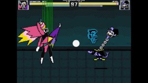 Undertale MUGEN: Спамтон НЕО против Джевила