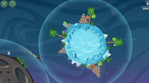 ПРОХОЖДЕНИЕ Angry Birds Space_ Cold Cuts - Level с 6 по 10 (3 Звезды)