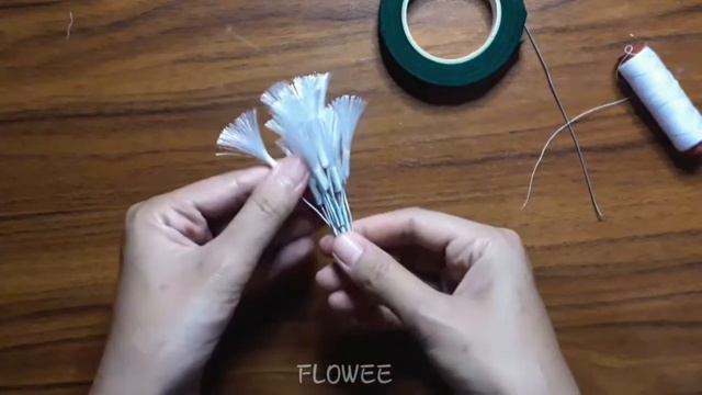 RIBBON Flowers : how to make DANDELIONS flowers / Easy & Beautiful смотреть онлайн