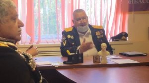 Благотворительный фонд памяти Ф А Щербины, передача инвалидной кол