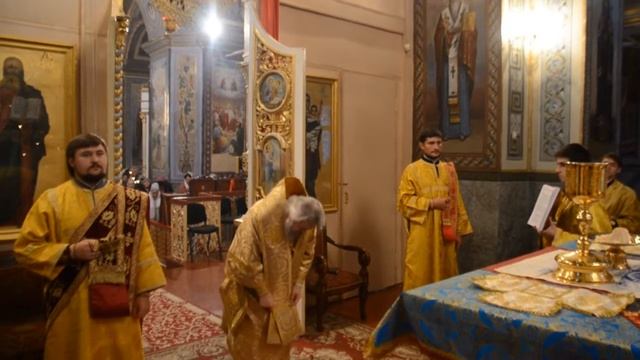 Божественная Литургия 15 сентября 2013 года смотреть онлайн