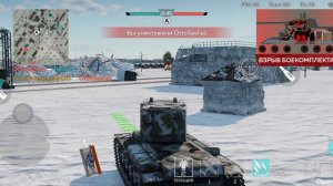 War thunder mobile Отличный бой на КВ2!