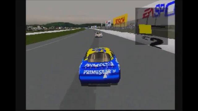NASCAR 99 (PS1) Gameplay 1