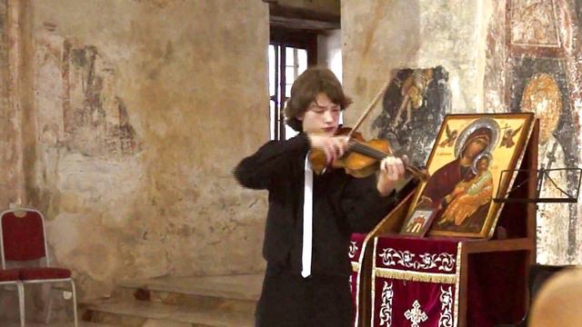 J. S. Bach Partita II Sarabanda смотреть онлайн