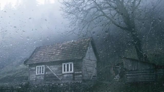 Естественный звук, 99% мгновенно засыпают, Шум дождя в деревне, Звуки дождя и грома для сна. смотреть онлайн