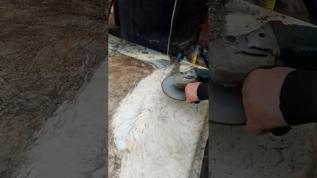 Выделка шкур, быстрое мездрение