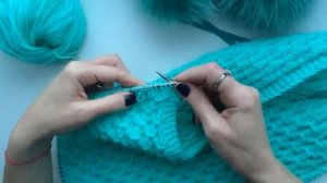 #19 How to knit. Knitting Tutorials. Вязание спицами. Узор Smock stitch