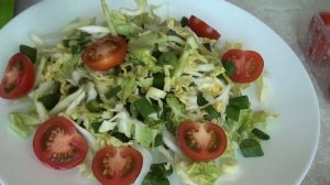 ПП ЛЕТНИЙ САЛАТ с помидорами чери и брынзой
