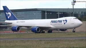 Panalpina Livery | N850GT | Atlas Air Boeing 747-87UF | landing at Luxembourg Findel