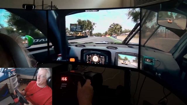 How Hard is Sim Racing??? Triple 32" monitor Sim rig!! смотреть онлайн
