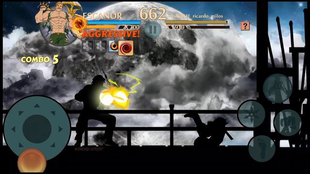 Shadow Fight 2 The Most Powerful Escanor Seven Deadly Sins Sun смотреть онлайн