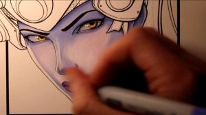 Let's Draw WIDOWMAKER - OVERWATCH - FAN ART FRIDAY