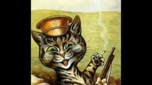 Коты Луиса Уэйна До и во время шизофрении