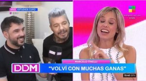 Marcelo Tinelli íntimo desde su camarín: "Volví con muchas ganas"