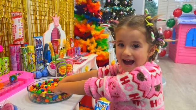 Ruby and Bonnie Pretend Play Candy Salon смотреть онлайн