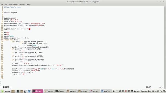Best way to add sound or music to pygame in python