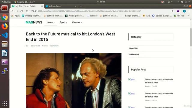 Post View | Python and Django