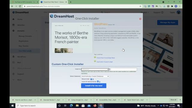 Dream Host Tutorial How To Install WordPress смотреть онлайн