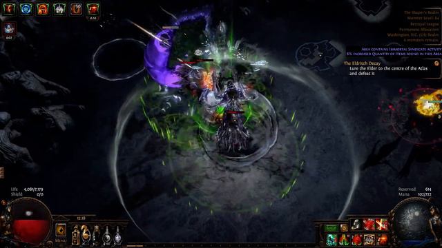 [3.5 BETRAYAL] PATH OF EXILE - Deathless Uber Elder Kill - Double Strike Champion ft. Bloodseeker смотреть онлайн