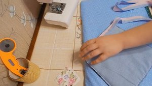 Окантовка лоскутного изделия двухцветным кантом. ✂️ ? Квилтинг, пэчворк.