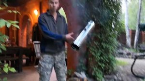 Как разжечь самовар без стандартной трубы