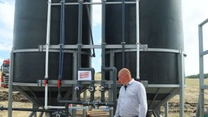 Растворный узел для смешивания агрохимии СЗР, удобрений ЖКУ, КАС