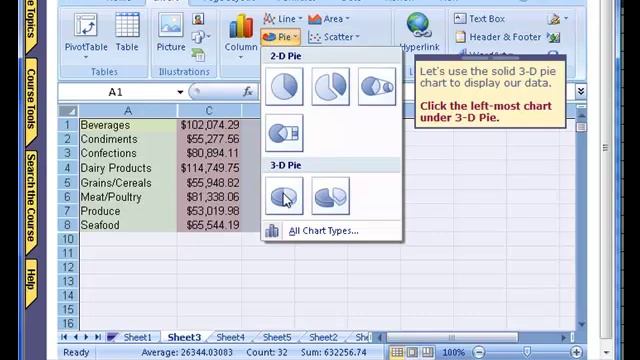 Excel 2007 tutorial how to use Microsoft Excel online training